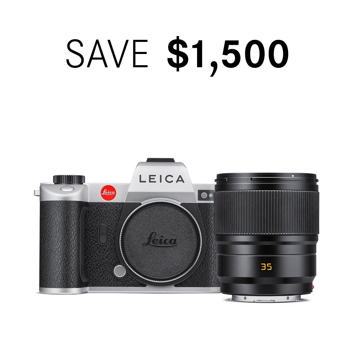 Leica SL2 Silver Edition Bundle with Summicron-SL 35 f/2 ASPH 