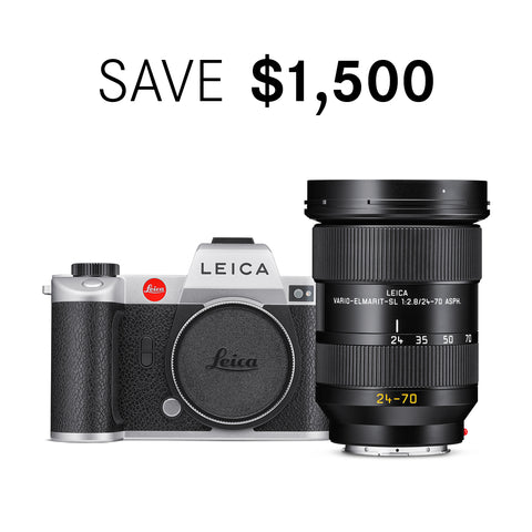 Leica SL2 Silver Edition Bundle with Vario-Elmarit-SL 24-70mm f/2.8 ASPH