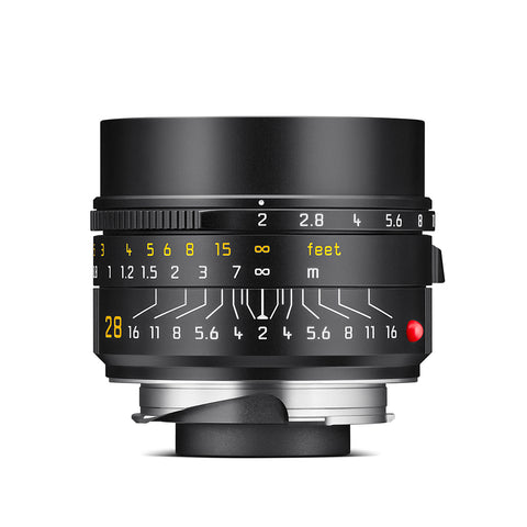 Leica Summicron-M 28mm f/2 ASPH III, black