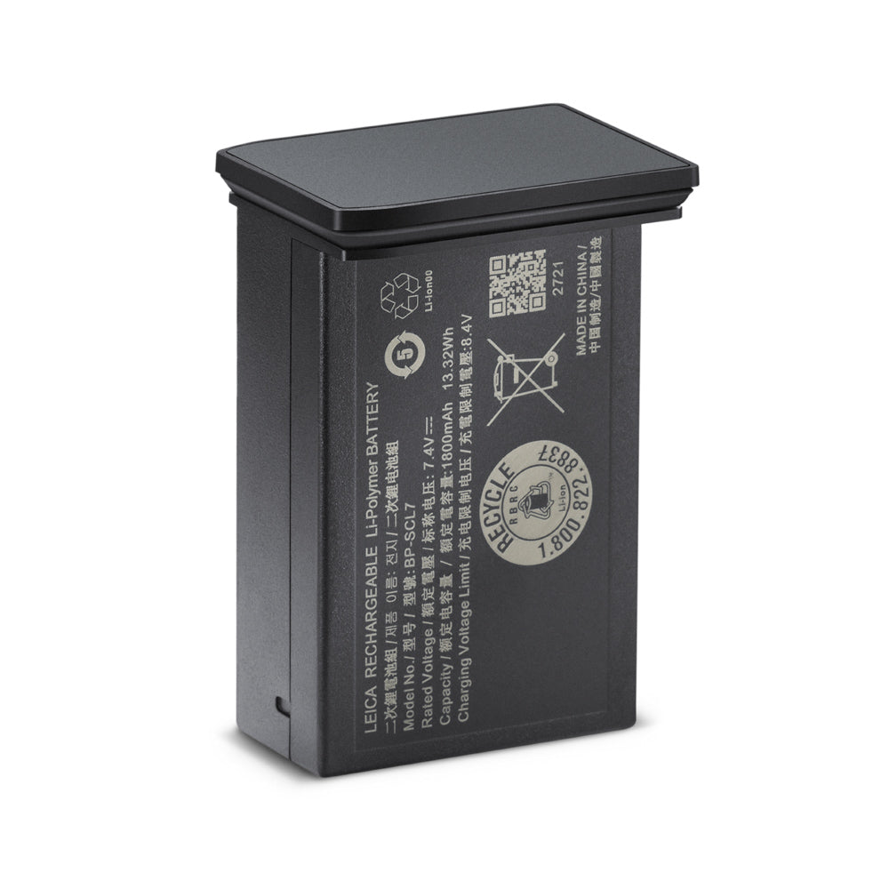 Leica Battery BP-SCL7, Metal Gray Paint Finish