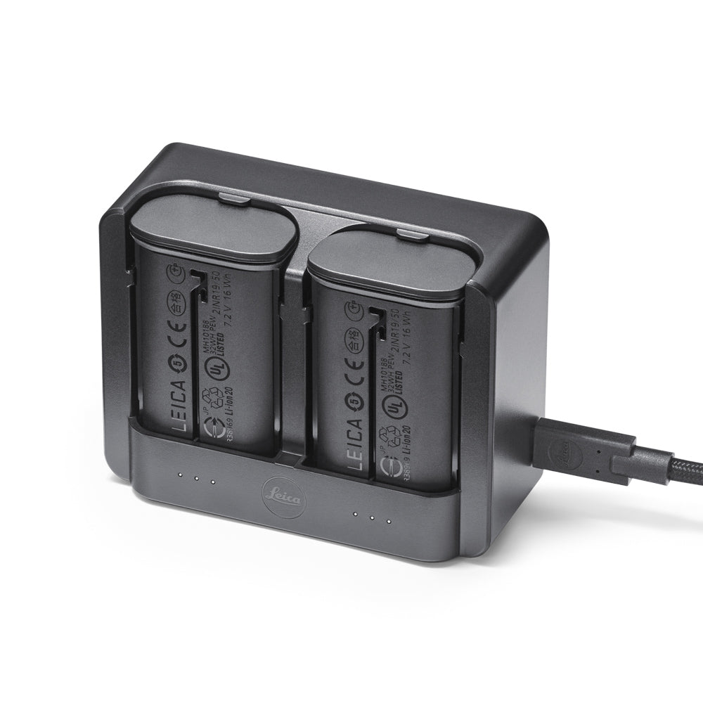 Cargador de batería dual USB-C Leica BC-SCL6