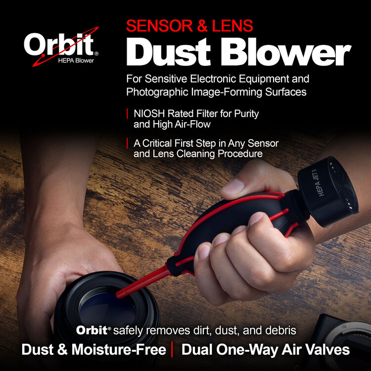 Soplador Hepa Orbit de Photographic Solutions