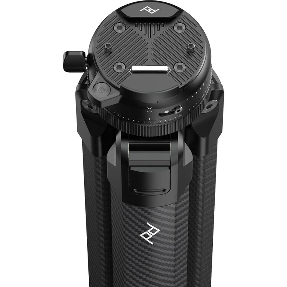 Trípode Peak Design Pro Lite de fibra de carbono con rótula de bola - Negro