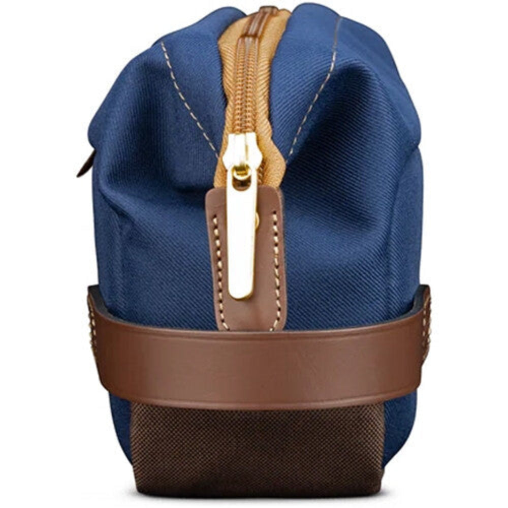 Funda pequeña para cámara Billingham Capsule 1 (FibreNyte azul marino/chocolate, 1 l)