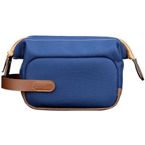 Billingham Capsule 1 Small Camera Pouch  (Navy FibreNyte/Chocolate, 1L)