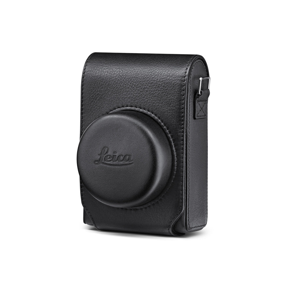 Leica D-Lux 8 Camera Case, Leather, Black - Leica Store Miami