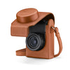 Leica D-Lux 8 Camera Case, Leather, Cognac