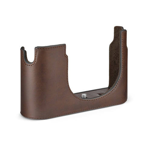 Leica Q3 Protector, Leather, Dark Brown
