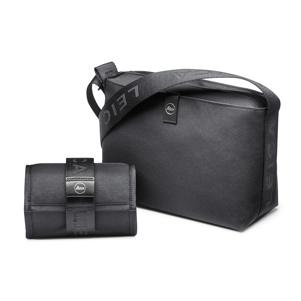 Bolso bandolera Leica Sofort, M, poliéster reciclado, negro