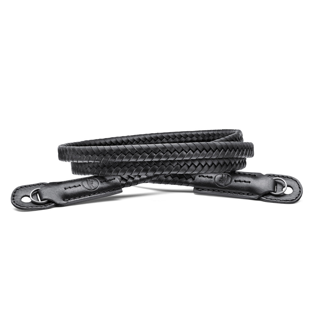 Leica Carrying Strap, Leather, Braided, Black