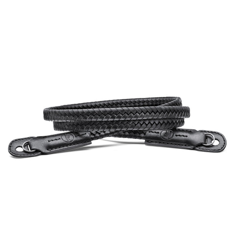Leica Carrying Strap, Leather, Braided, Black