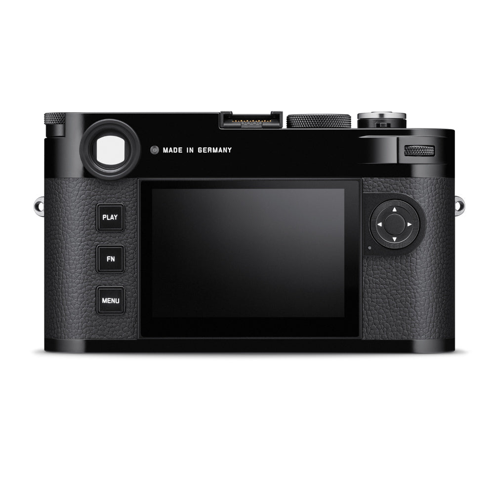 Leica M11, acabado en pintura negra brillante