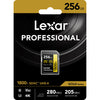 Lexar Professional 1800x 256GB SDXC UHS-II, U3, Gold Series