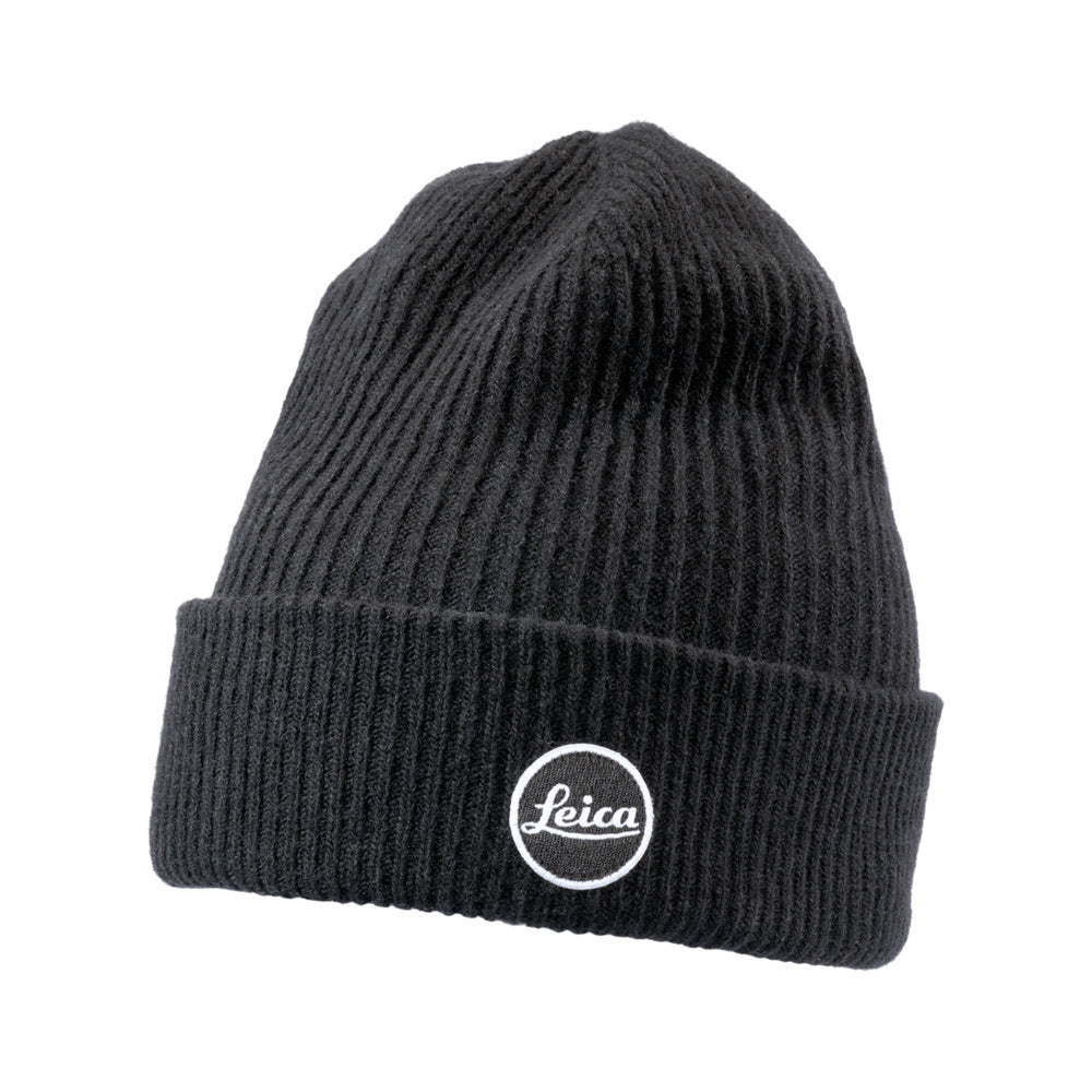 Gorro de punto Leica, negro