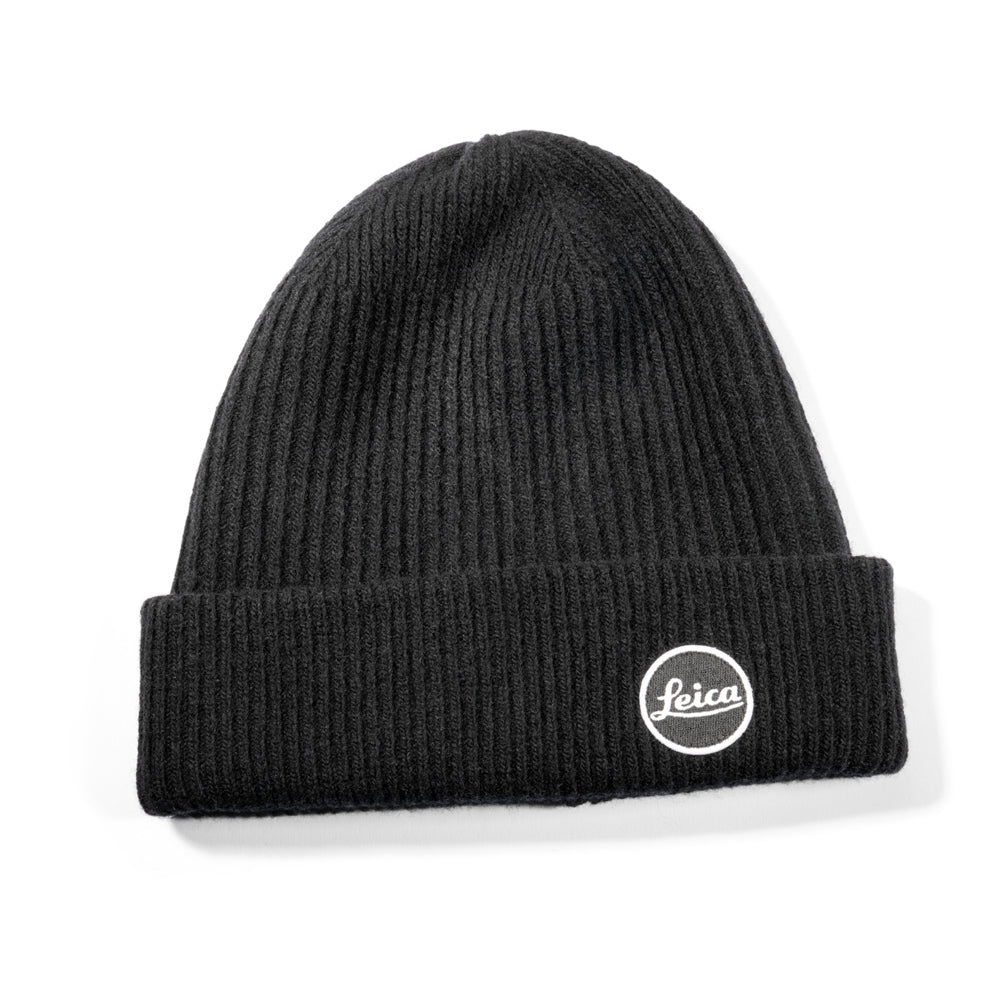 Gorro de punto Leica, negro