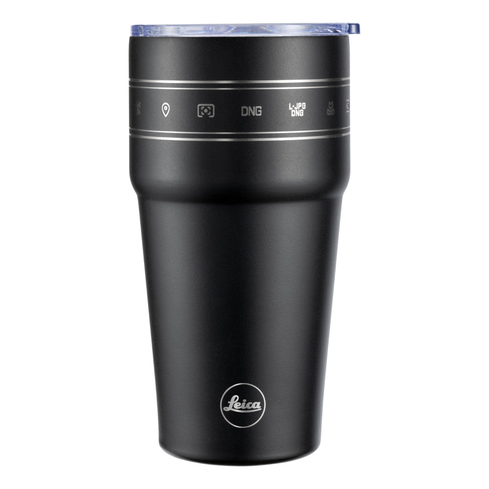 Vaso térmico Leica, acero inoxidable, negro