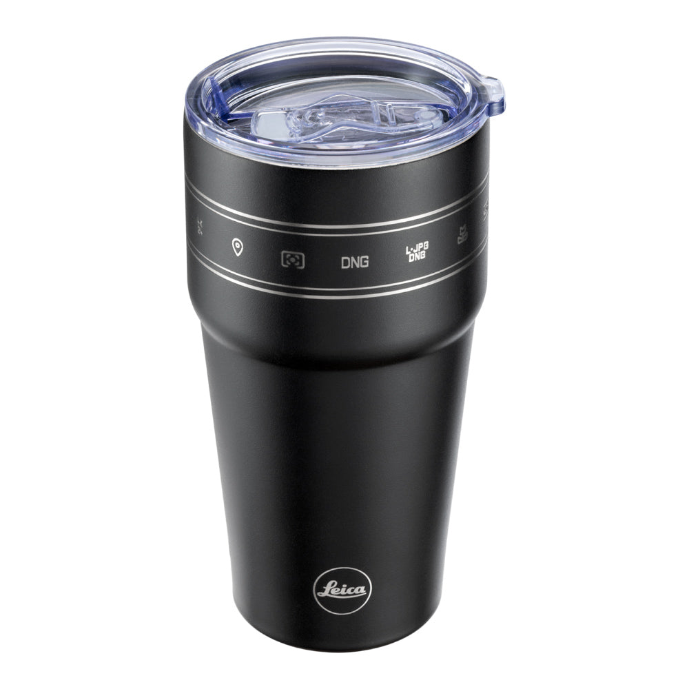 Vaso térmico Leica, acero inoxidable, negro