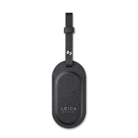 Leica Luggage Tag, leather, black