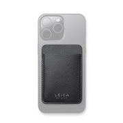 Tarjetero Leica para MagSafe, cuero, negro