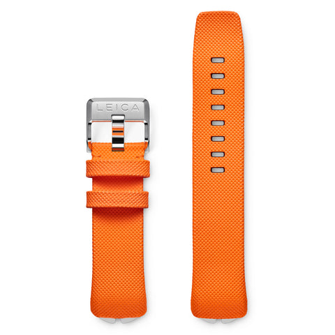 Leica ZM 12 Orange Clou de Paris Strap with Steel Buckle