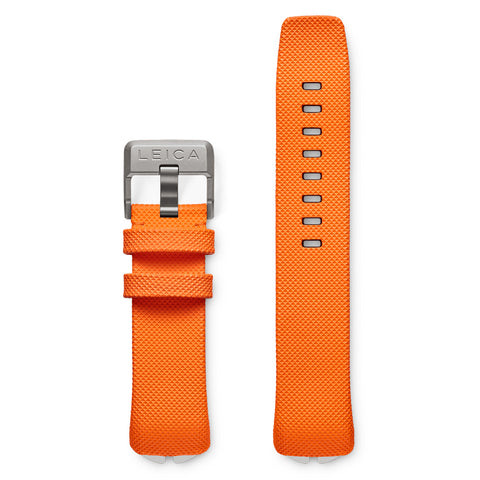 Leica ZM 12 Orange Clou de Paris Strap with Titanium Buckle