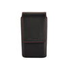 Oberwerth ‘Albert’ Leather Camera Bag - Black with Red Stitching