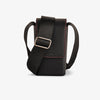 Oberwerth ‘Albert’ Leather Camera Bag - Black with Red Stitching