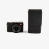 Oberwerth ‘Albert’ Leather Camera Bag - Black with Black Stitching