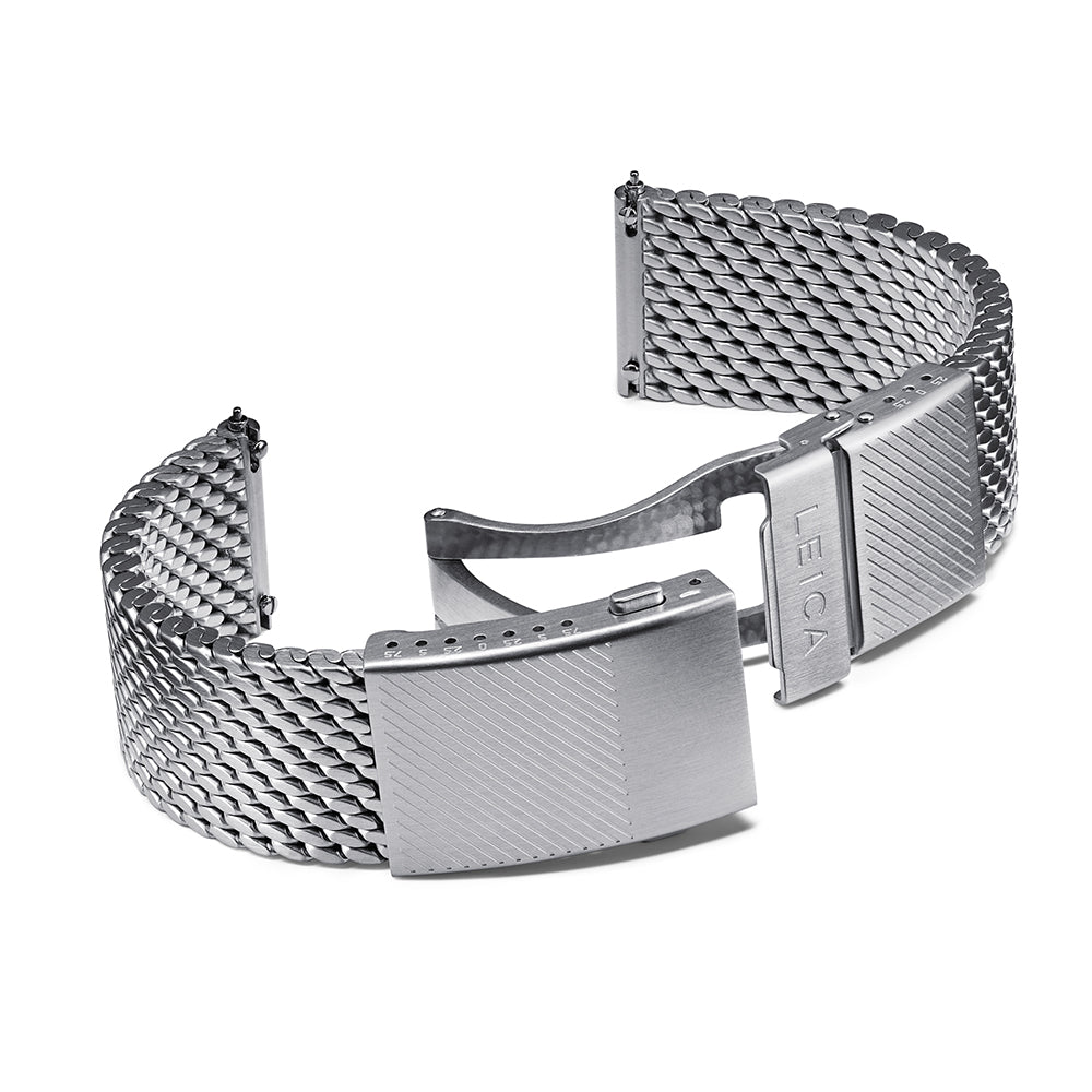 Brazalete metálico de acero inoxidable Leica ZM 1 / ZM 2 Milanaise