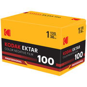 Película negativa en color Kodak Eastman Professional Ektar 100 (película de 35 mm, 36 exposiciones)