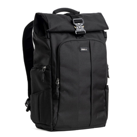Think Tank Photo FocusPoint Rolltop Camera Backpack (Asphalt Black, 30 L)