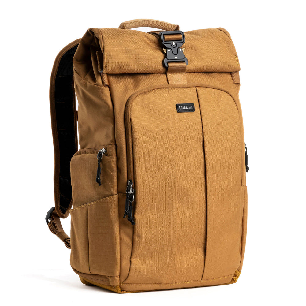 Mochila para cámara Think Tank Photo FocusPoint Rolltop (Golden Hour, 30 L)