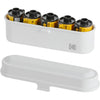 Kodak Steel 135mm Film Case White Lid/ White Body)