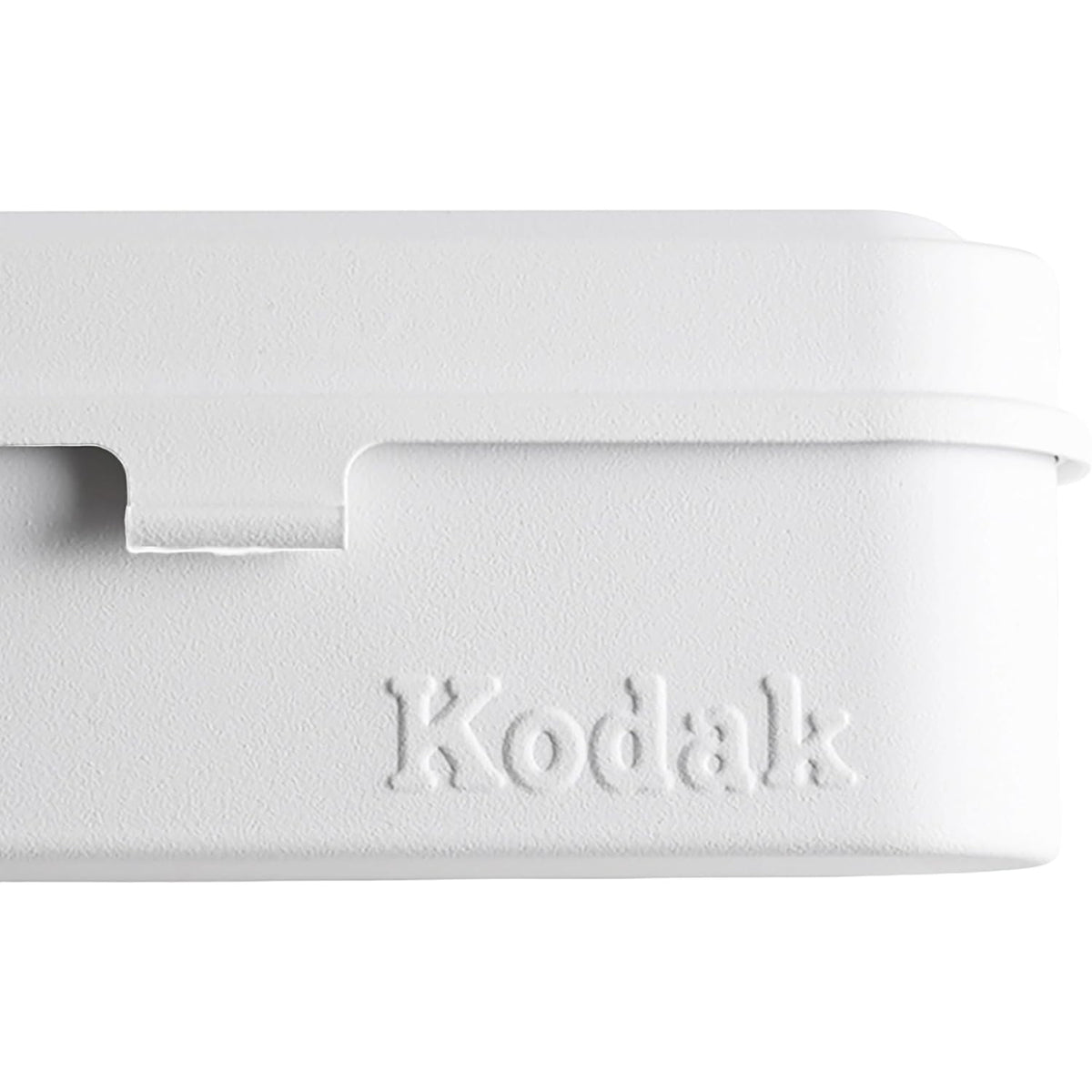 Estuche Kodak para película de 135 mm (tapa blanca/cuerpo blanco)