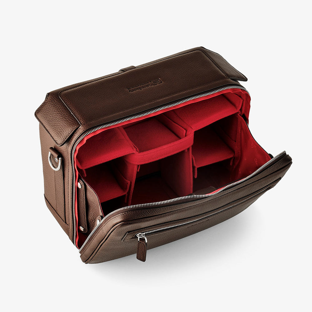 Bolso Oberwerth LSI Leo Voyager, V2 - Marrón oscuro