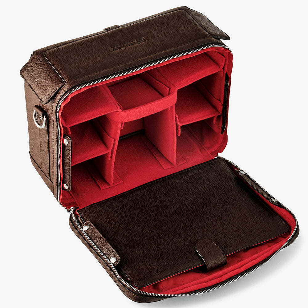 Bolso Oberwerth LSI Leo Voyager, V2 - Marrón oscuro