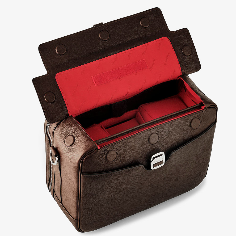 Bolso Oberwerth LSI Leo Voyager, V2 - Marrón oscuro