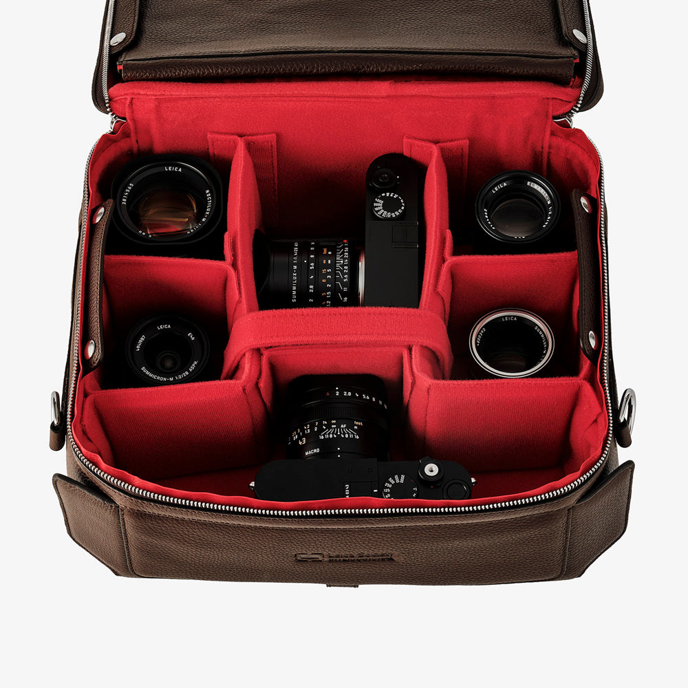 Bolso Oberwerth LSI Leo Voyager, V2 - Marrón oscuro
