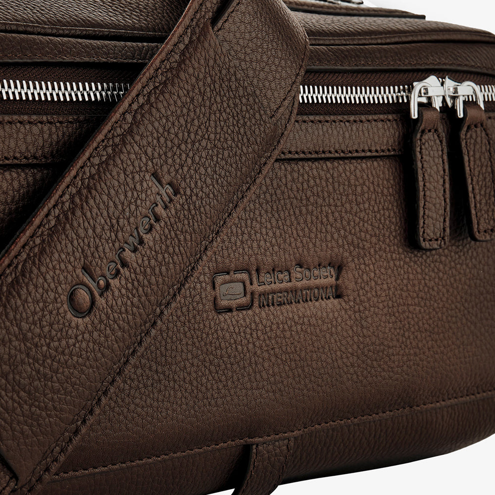 Bolso Oberwerth LSI Leo Voyager, V2 - Marrón oscuro