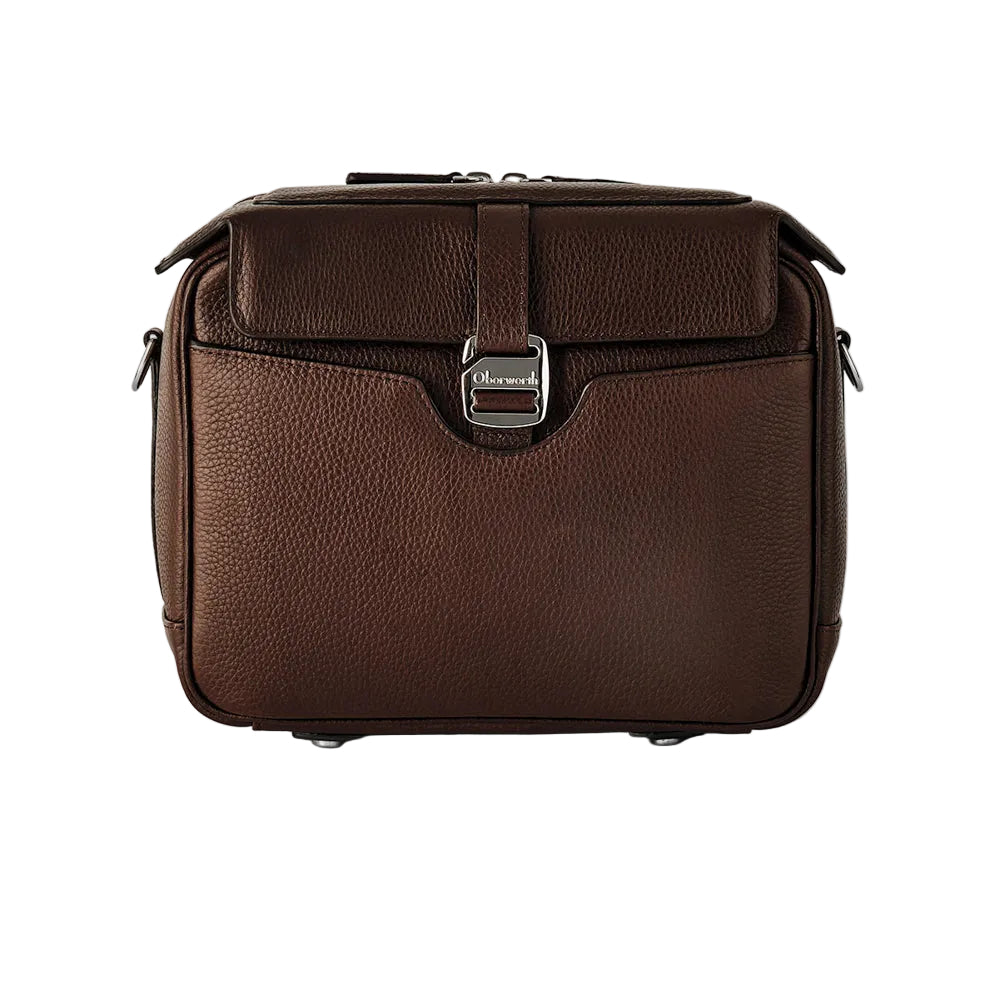 Bolso de mensajero Oberwerth LSI Leo, V2 - Marrón oscuro
