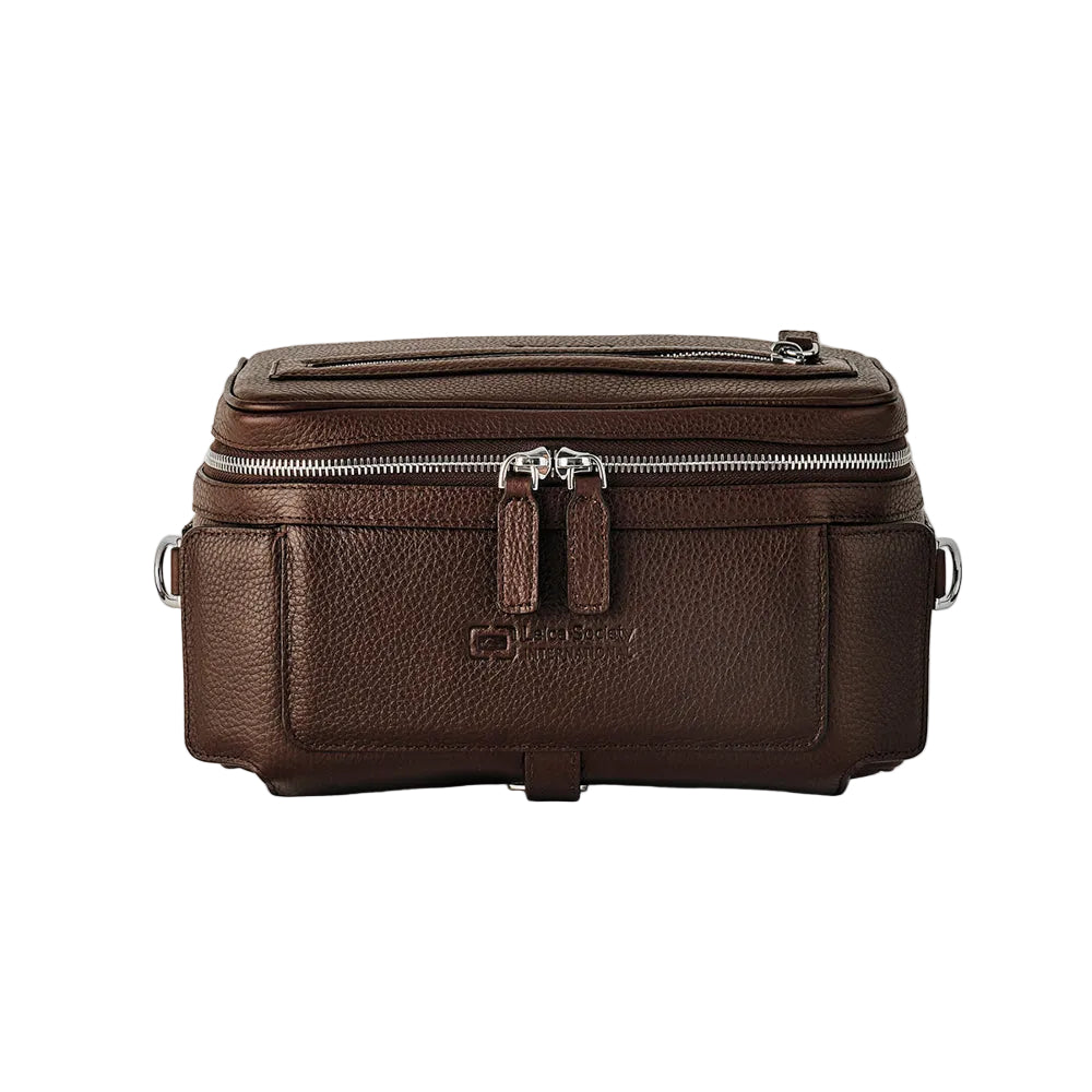 Bolso de mensajero Oberwerth LSI Leo, V2 - Marrón oscuro
