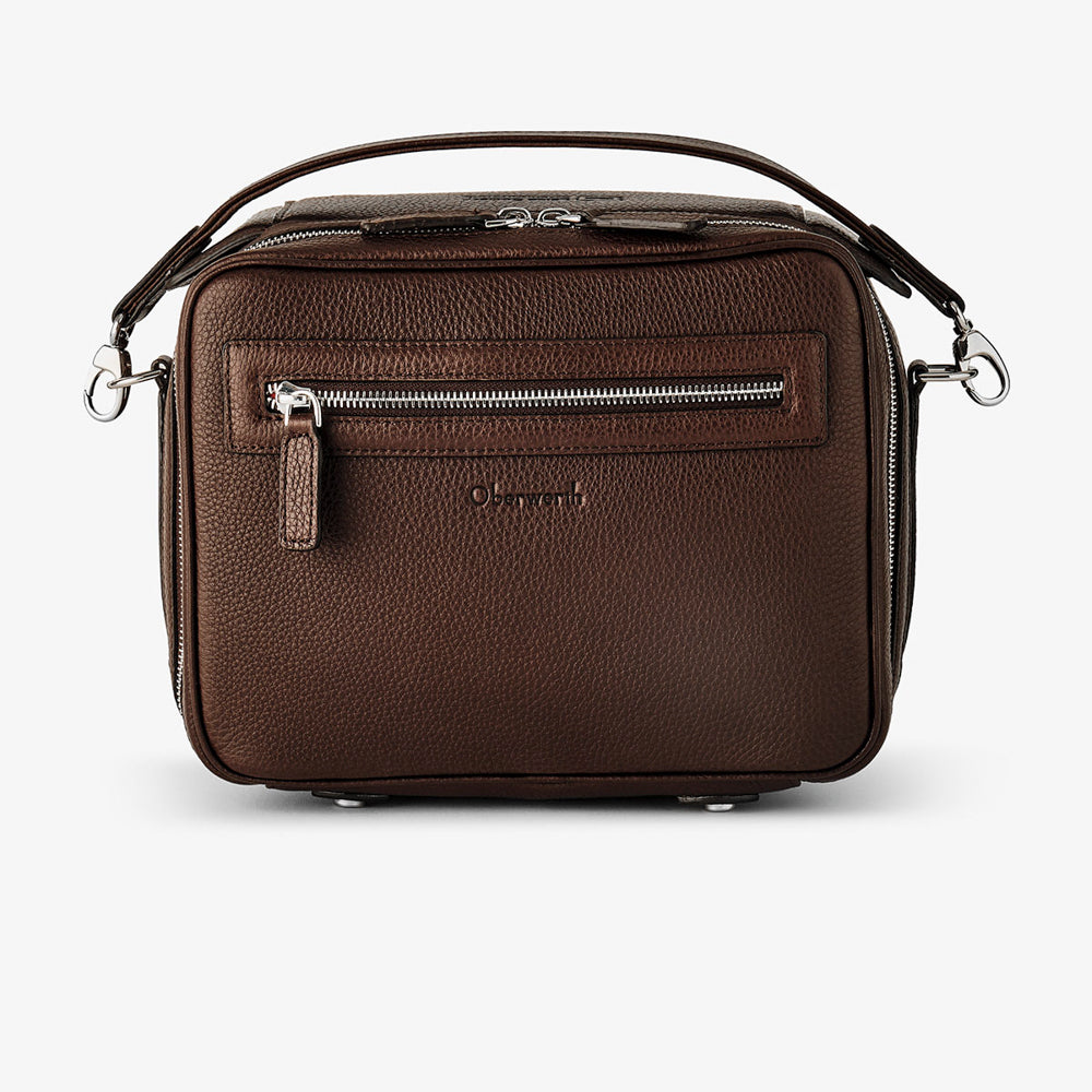 Bolso de mensajero Oberwerth LSI Leo, V2 - Marrón oscuro