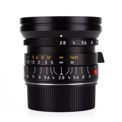 Used Leica Elmarit-M 24mm f/2.8 ASPH, black - 6-Bit - Recent Leica CLA