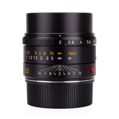 Used Leica APO-Summicron-M 50mm f/2 ASPH, black - Recent Leica CLA