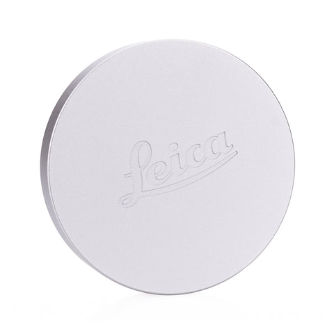 Leica Replacement Silver Front Lens Cap for Summilux-M 50mm f/1.4, silver chrome (11714)