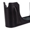 Arte di Mano Half Case for Leica D-Lux 8 - Rally Black with Black Stitching