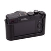 Arte di Mano Half Case for Leica D-Lux 8 - Rally Black with Black Stitching