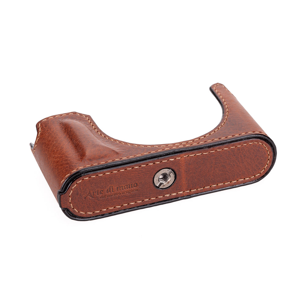 Funda media Arte di Mano para Leica D-Lux 8 con acceso a la batería - Rally Volpe.