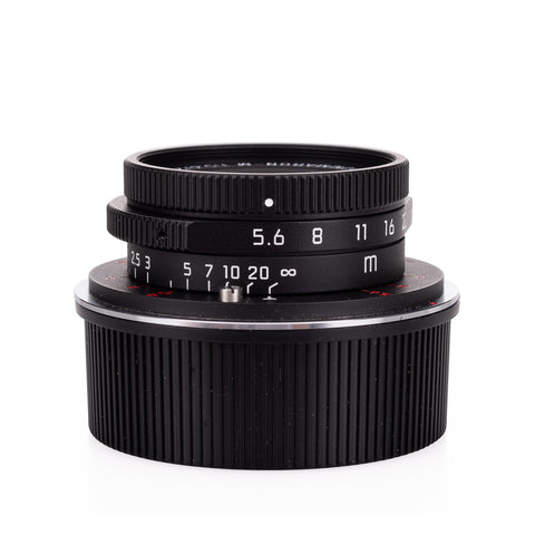 Used Leica Summaron-M 28mm f/5.6, matte black paint finish