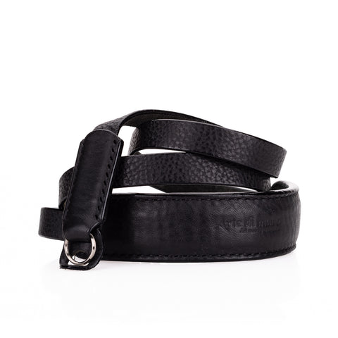 Used Arte di Mano Classic Neck Strap - Black with Black Stitching